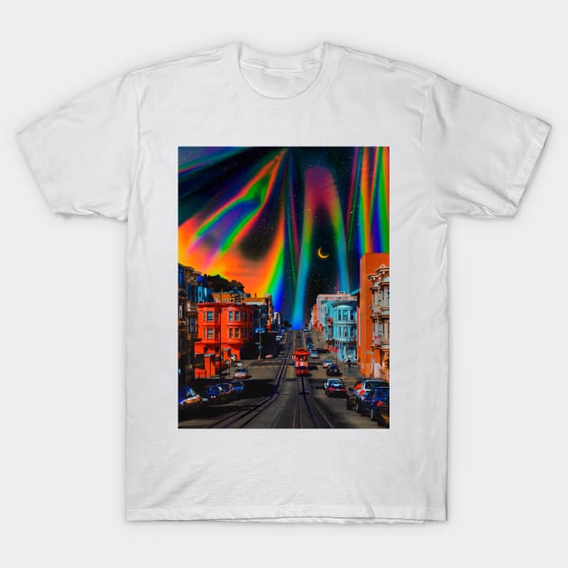 Chromatic Town T-Shirt by Yagedan